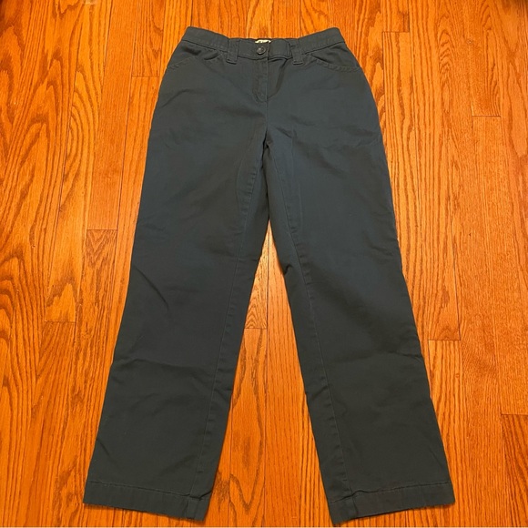 LL Bean Lined Trousers, Teal - Picture 1 of 7